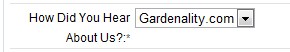 Field Type Drop Down List