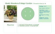 Container Shade Garden Designs