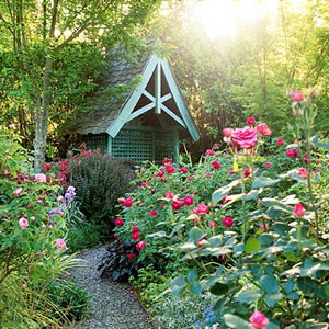 english country cottage garden